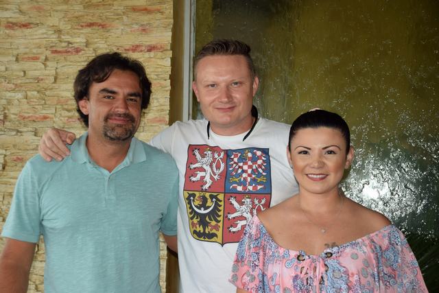 Mauricio Camacho, Lina Fernanda Cortes y Martin Prevratsky